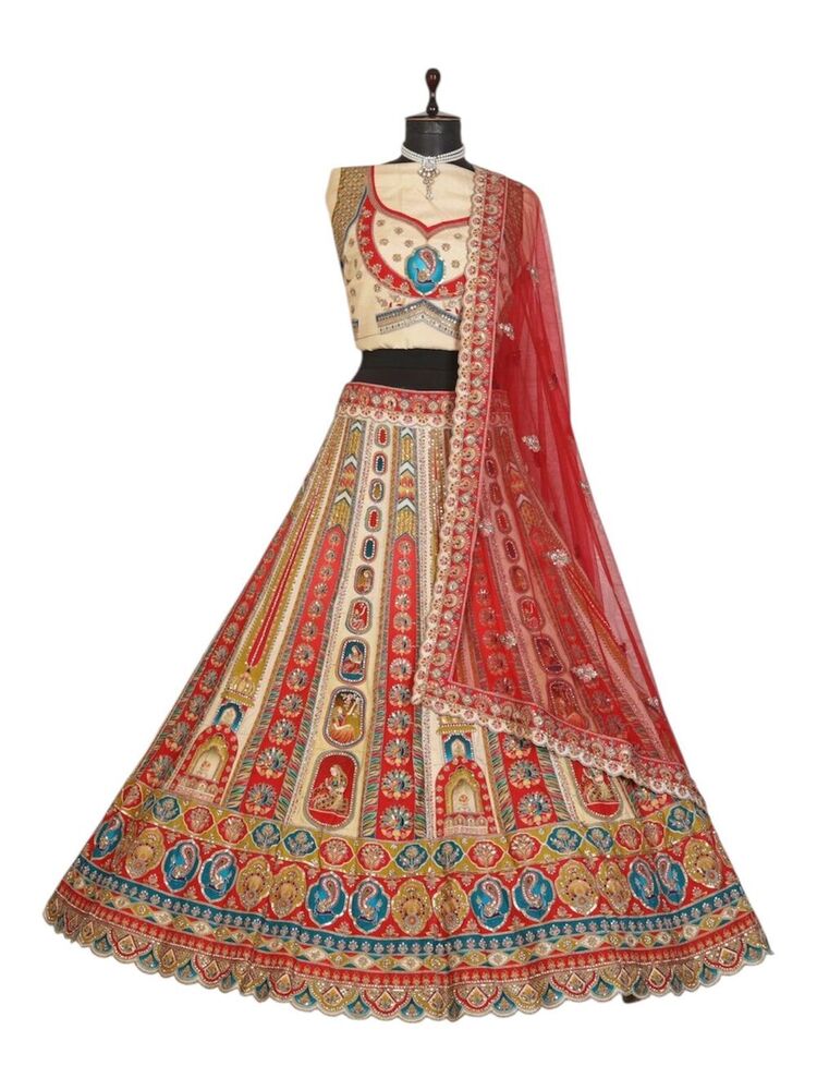 CHIKUDI-B1 Designer Lehenga