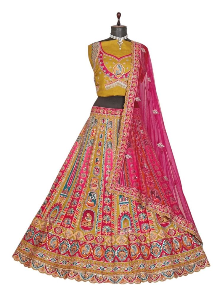 CHIKUDI-B2 Designer Lehenga