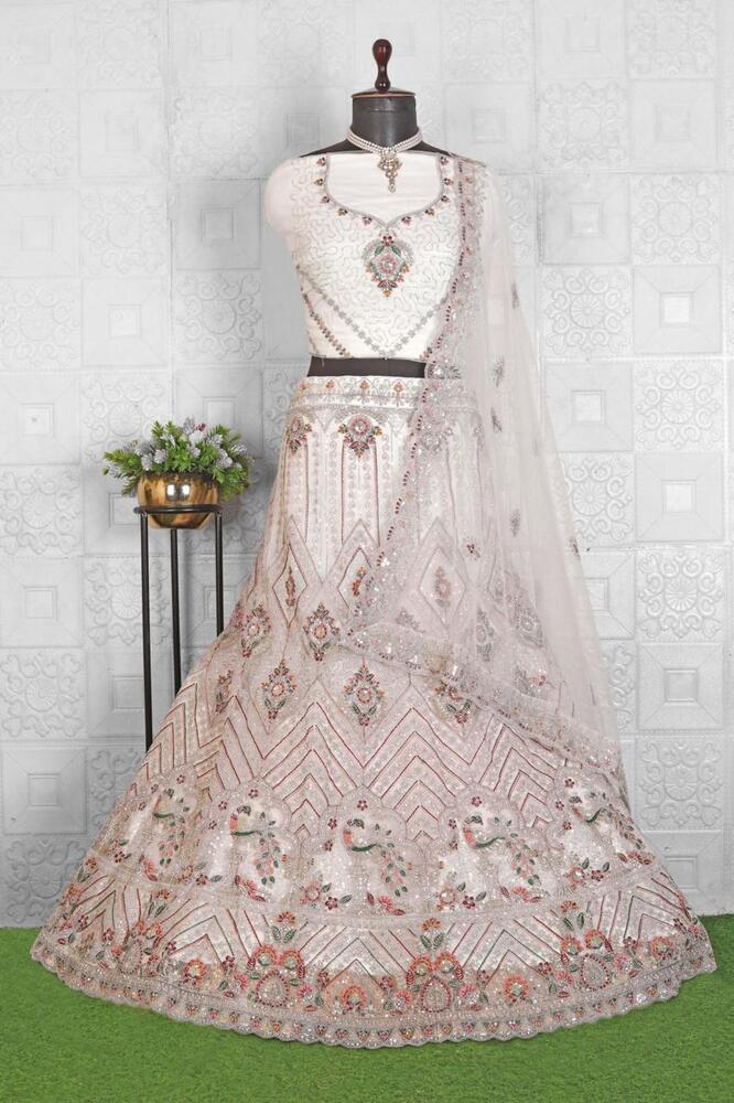 BLUSH-A1 Designer Lehenga