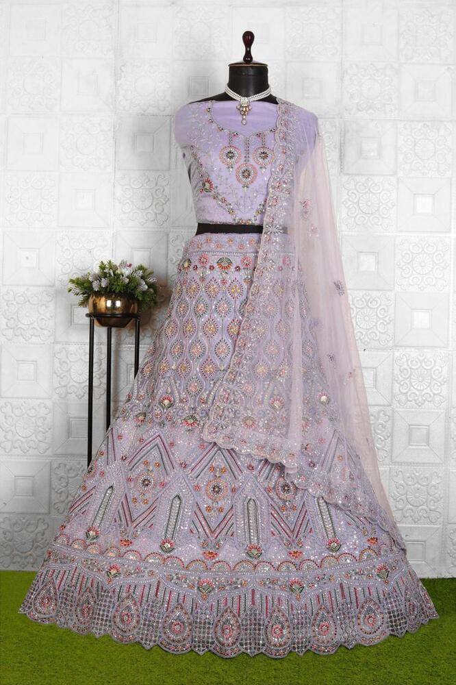BLUSH-B1 Designer Lehenga