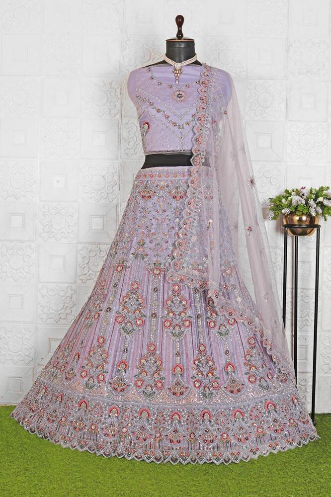 BLUSH-C1 Designer Lehenga