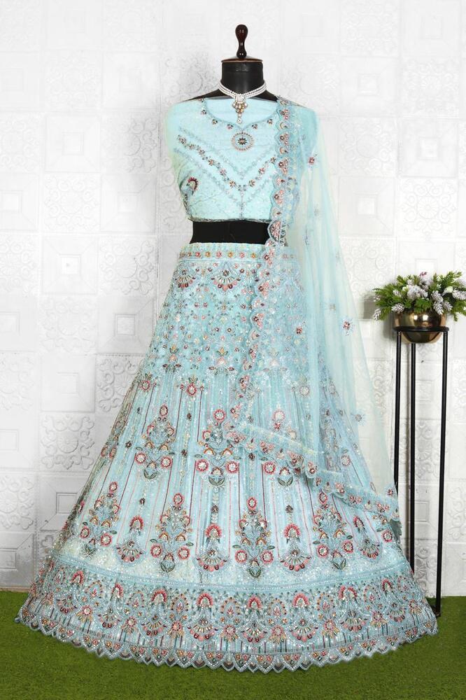 BLUSH-C2 Designer Lehenga
