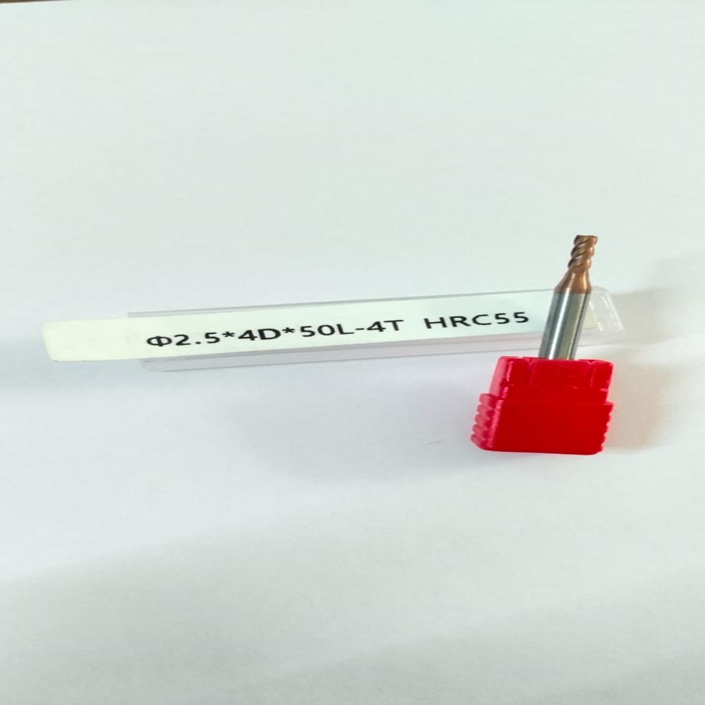 DIA-2.5MM CARBIDE ENDMILL(55 HRC)