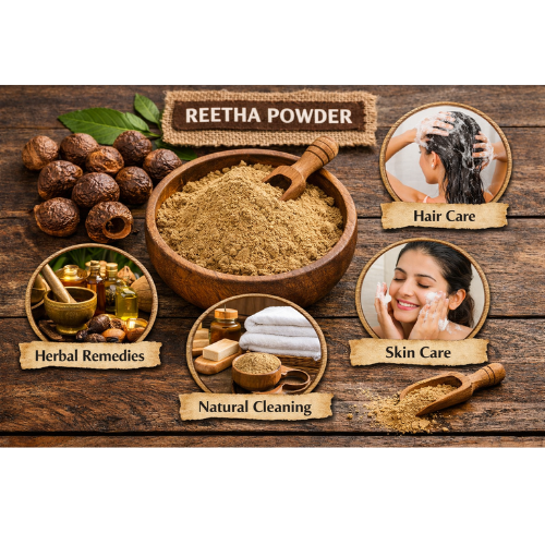 Reetha Powder (Aritha) - Cultivation Type: Natural