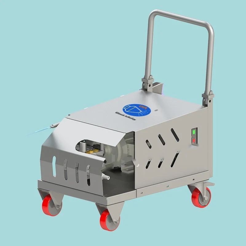 SS 304 500 Bar Water Jet Cleaning Machine , 7 HP, 1800 Watt