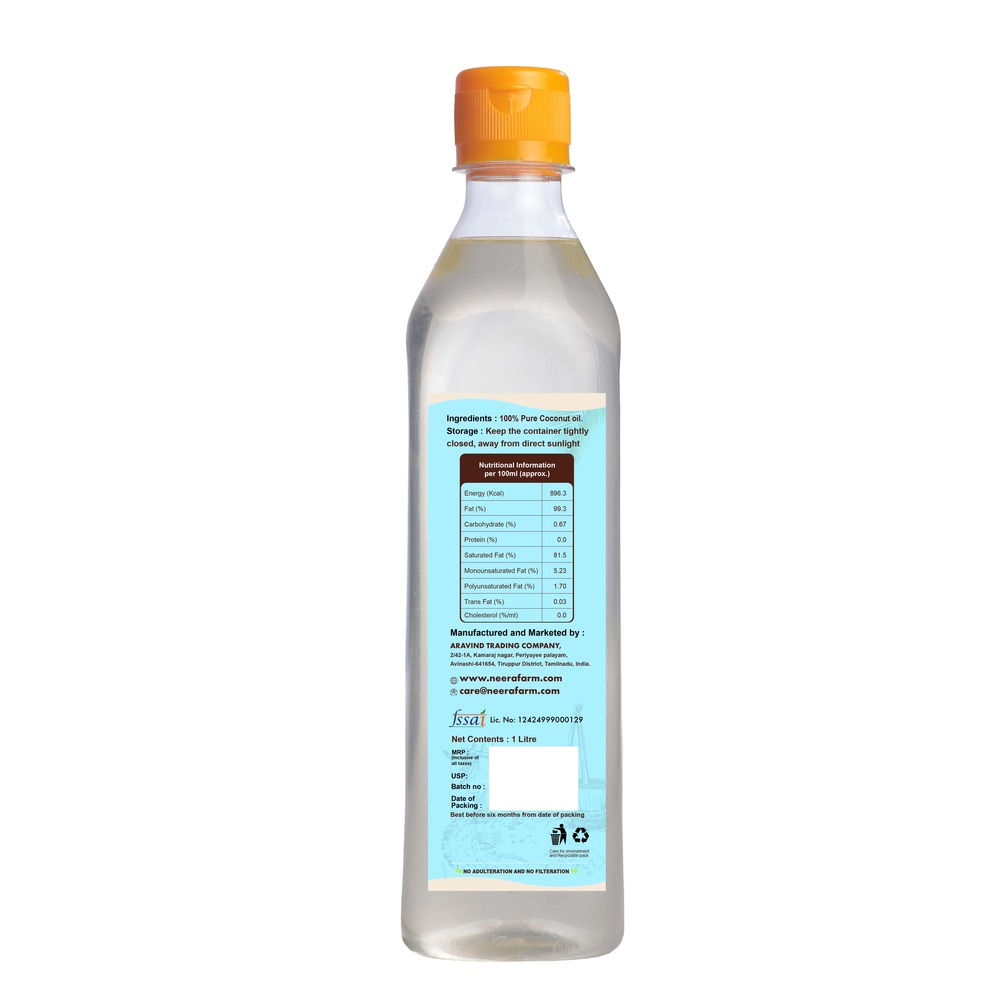 Cold Pressed Coconut Oil 500 ML