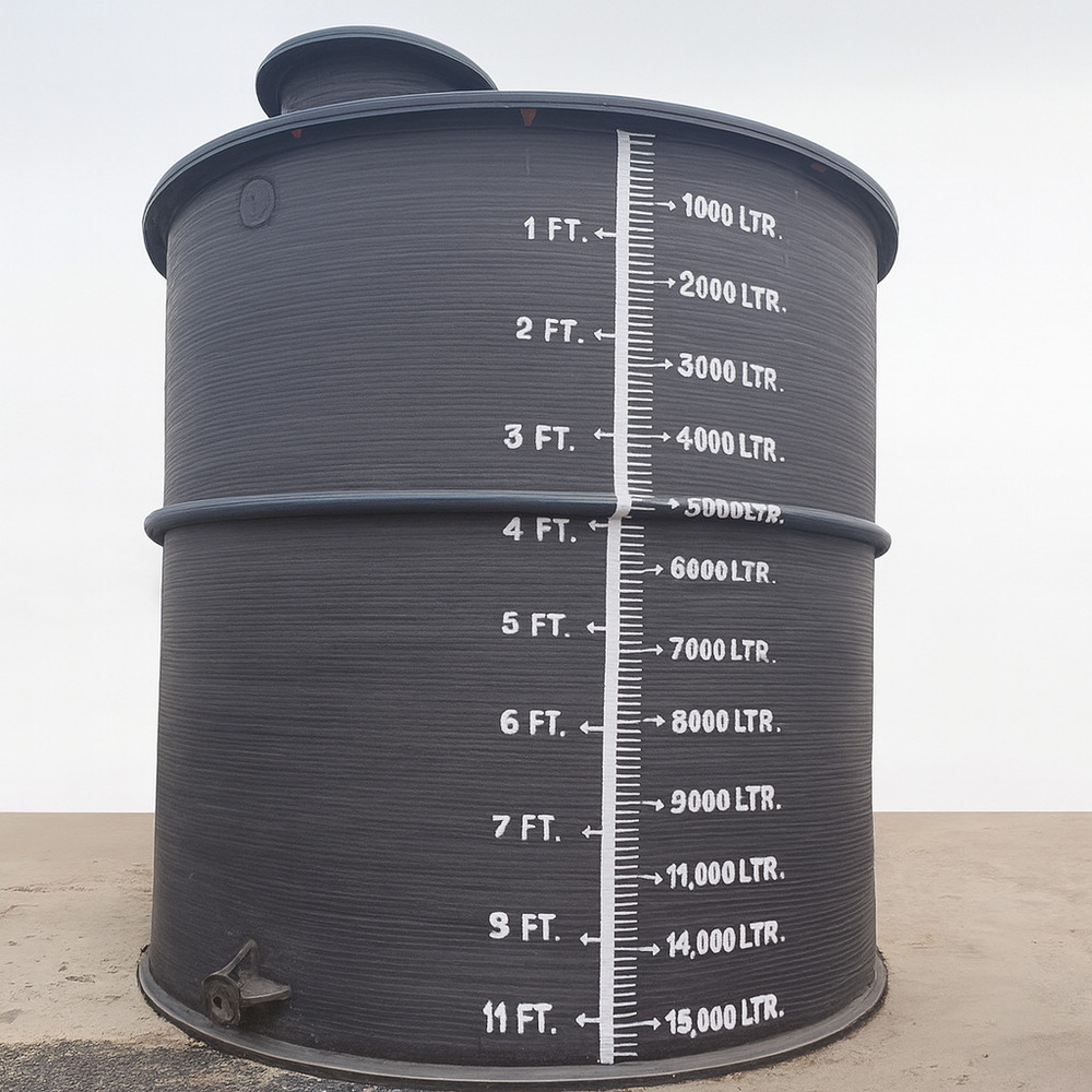 PP HDPE Spiral Storage Tank