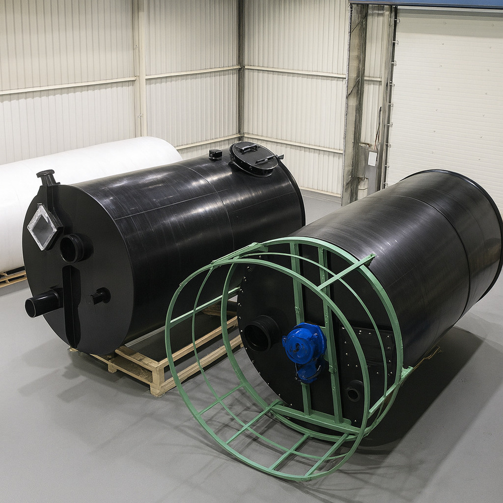 PP HDPE Spiral Storage Tank