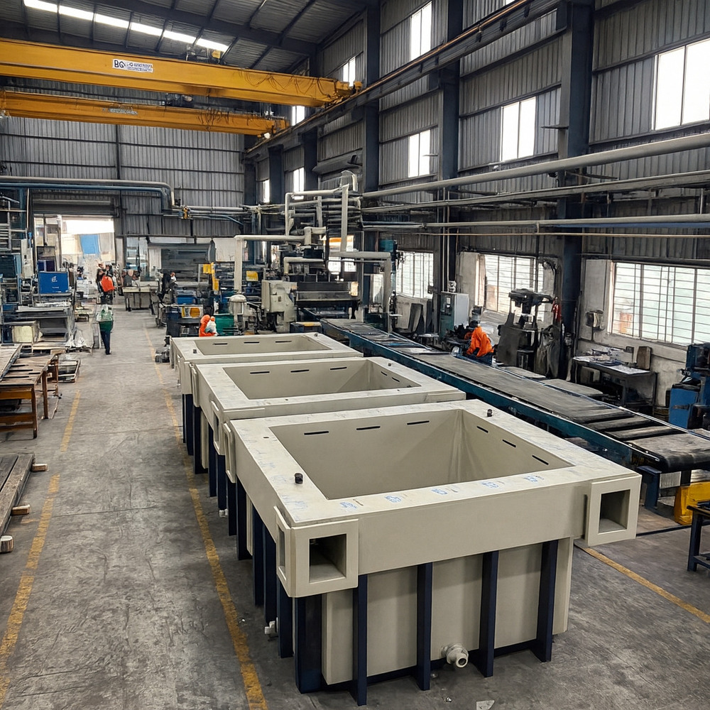 Wire Pickling Storage Tanks