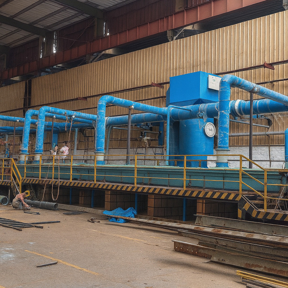 PP HDPE FRP And PP FRP Ducting System