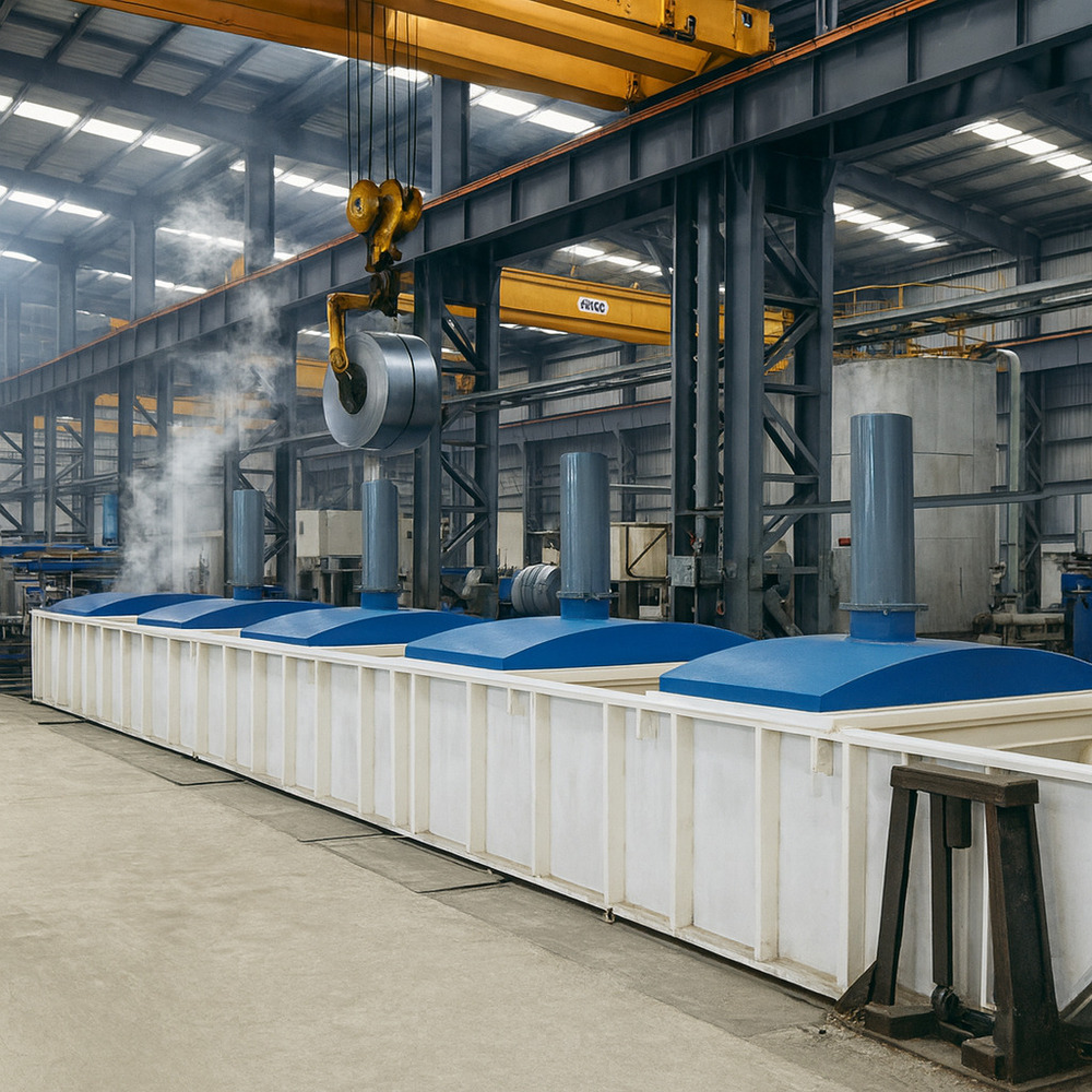 Strip Pickling Tanks And Plant