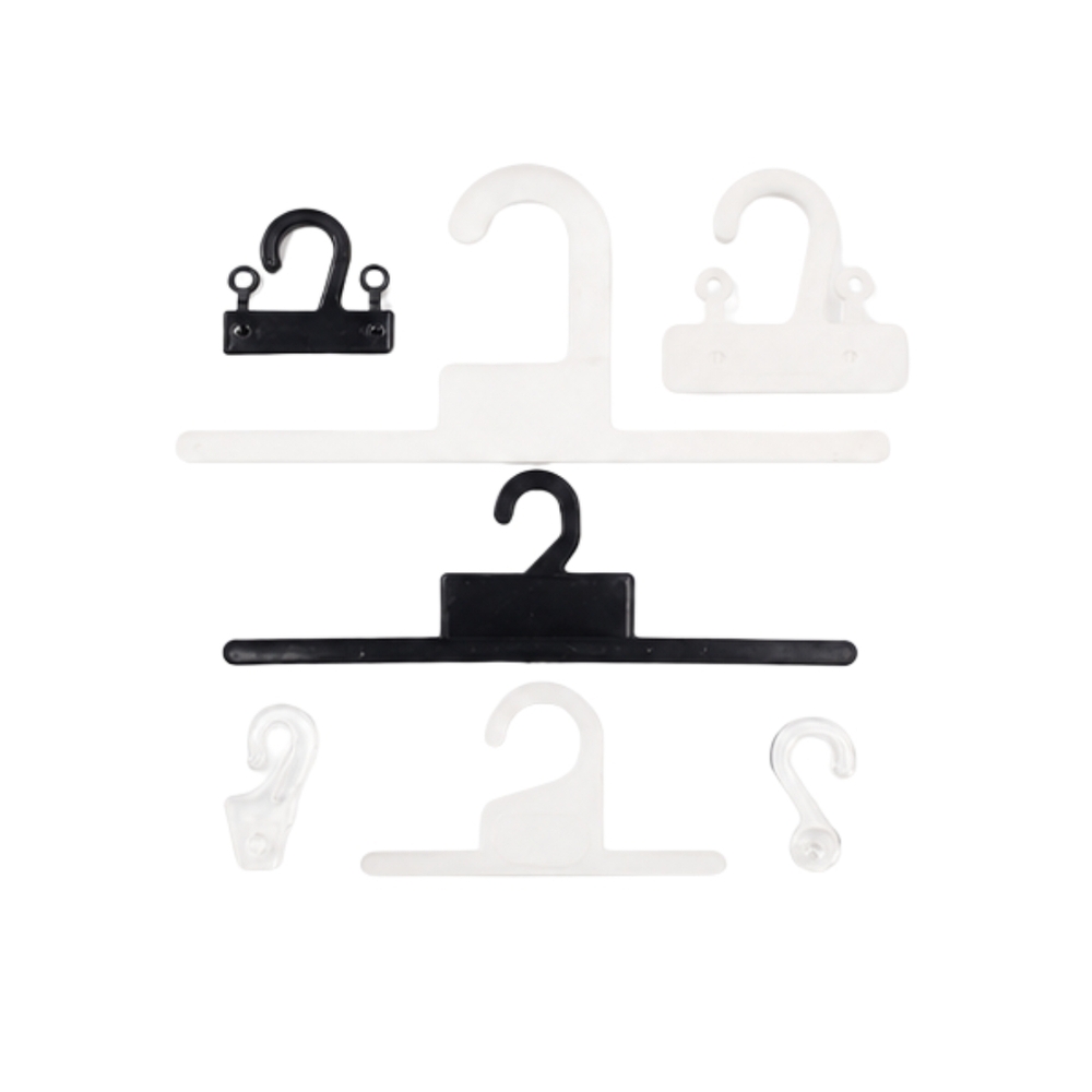 Plastic Garment Packing Hanger - Color: White