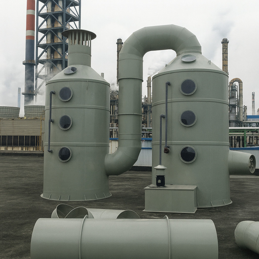 Acid Fume Scrubber System