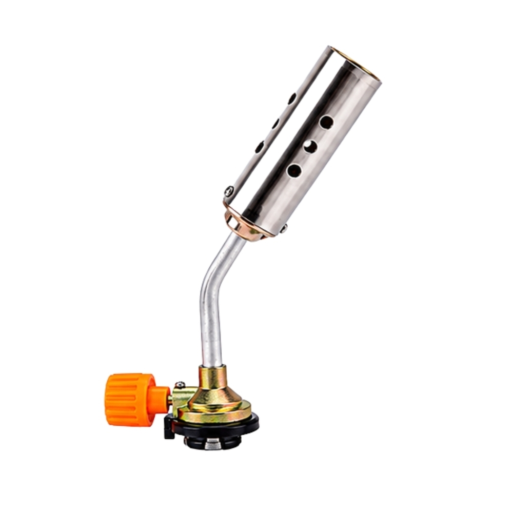Gas Torch Burner - Color: Silver