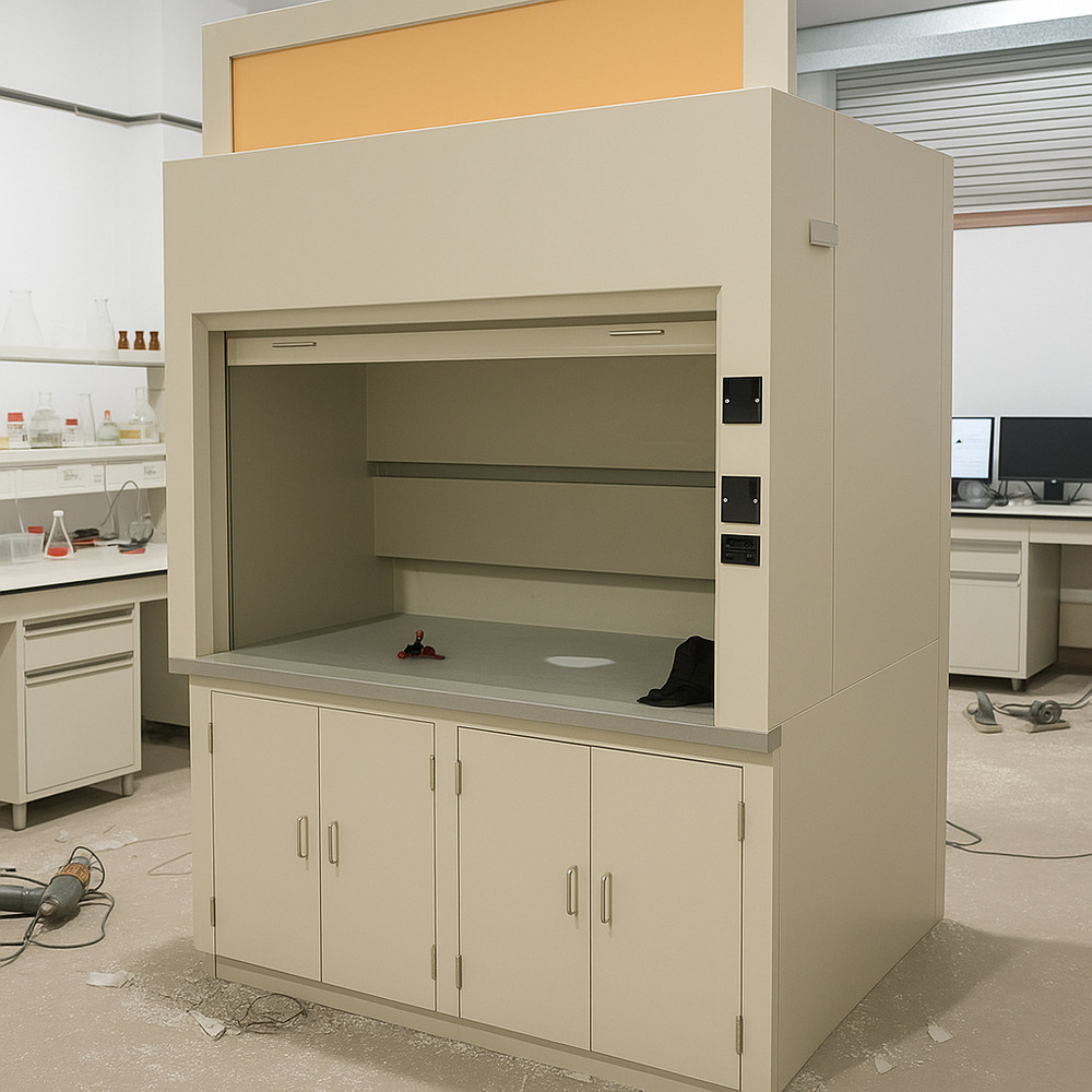 Laboratory Hood And Cabinet