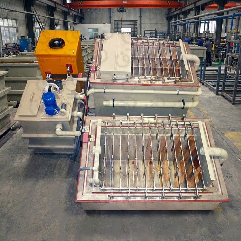 Silver Electro Winning And Electrolysis Machine