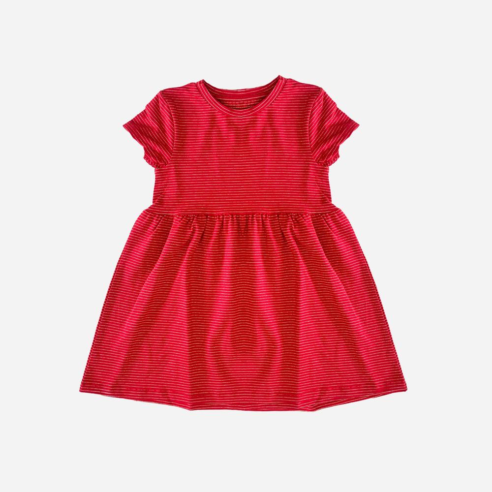 Girls dress plain