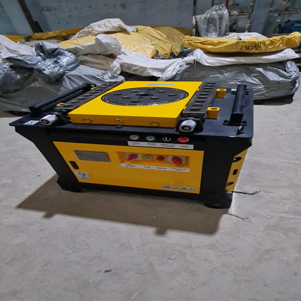 Ss Rebar Bending Machine - Color: Black And Yellow