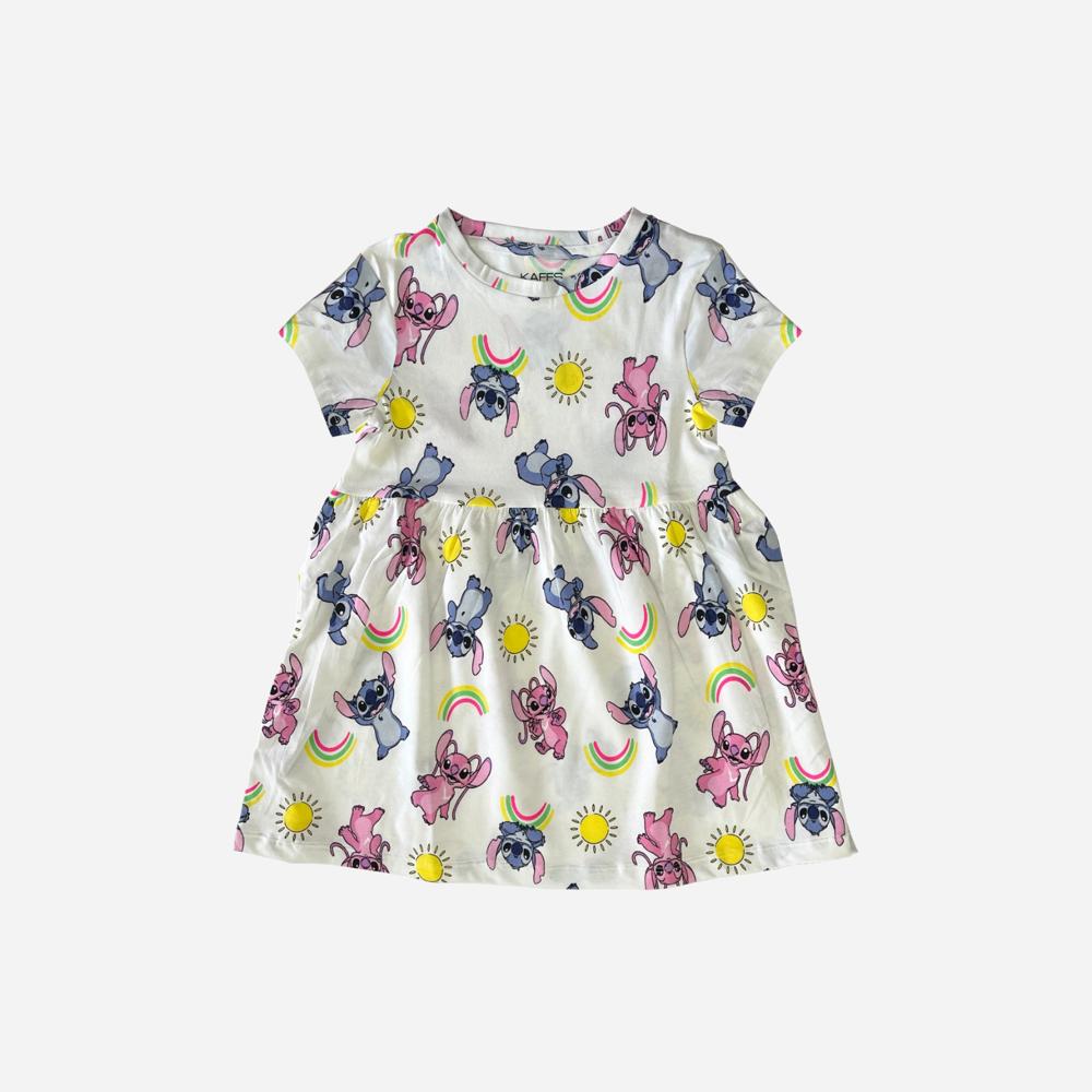 Girls dress Aop print