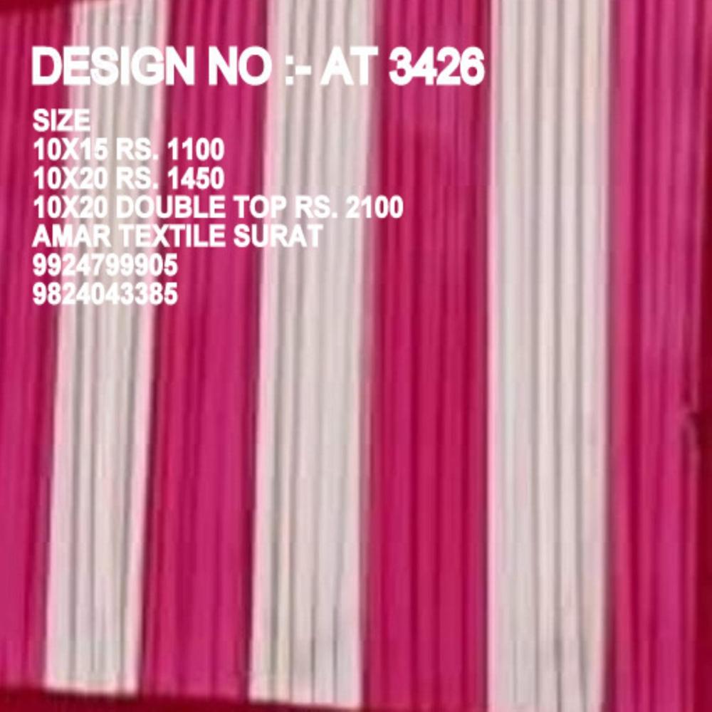 Banquet Hall Washable Parda Design - Color: All