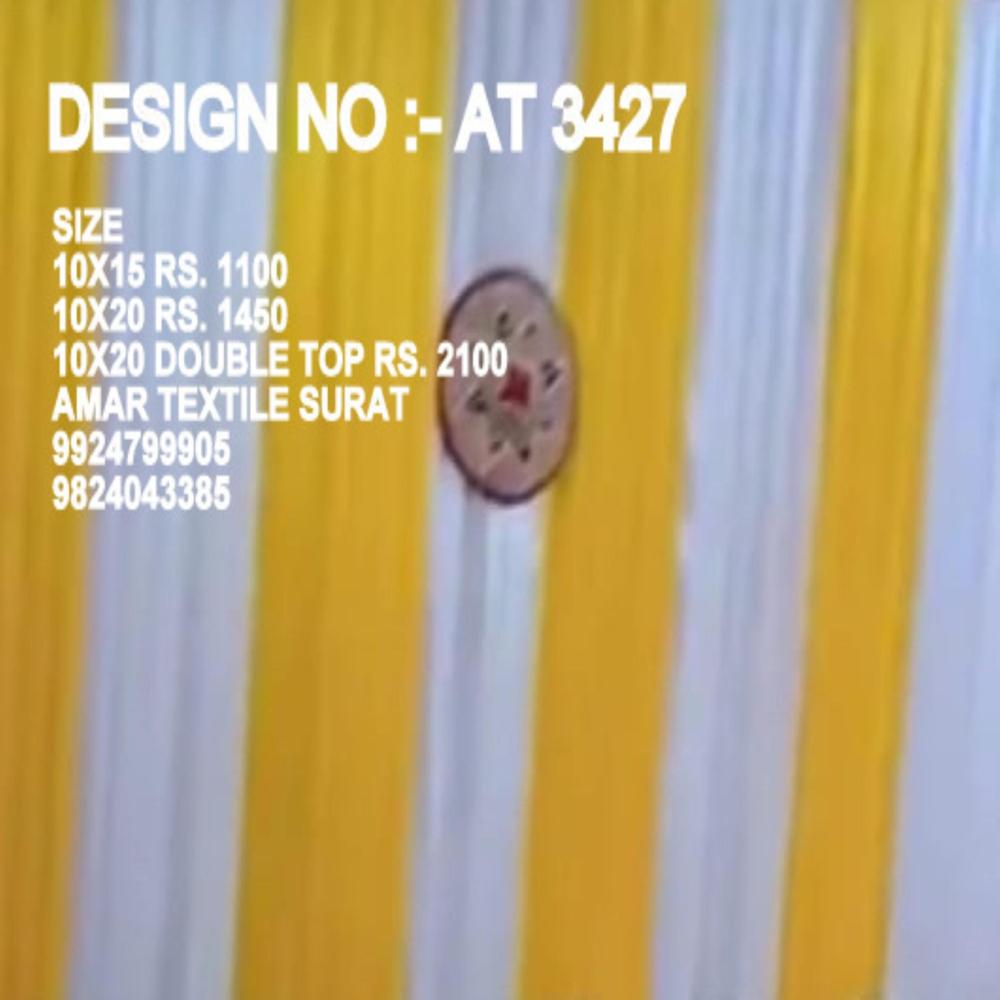 Banquet Hall Washable Parda Design - Color: All