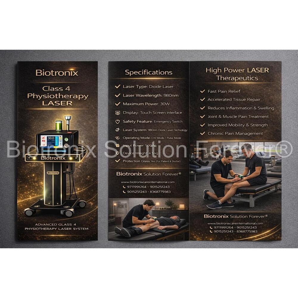 Advanced Class IV Laser Therapy System for Pain Relief Clinics