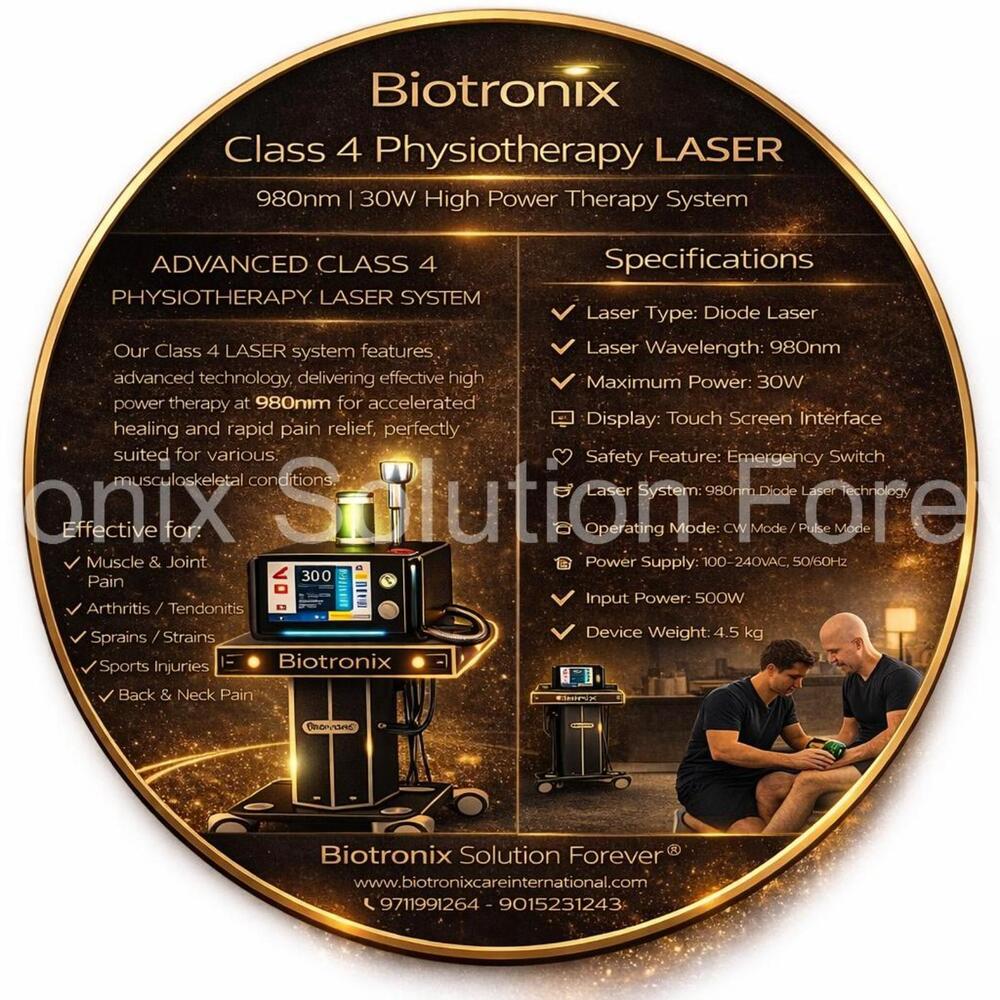 Professional Class 4 Laser Physiotherapy Equipment for Pain Management