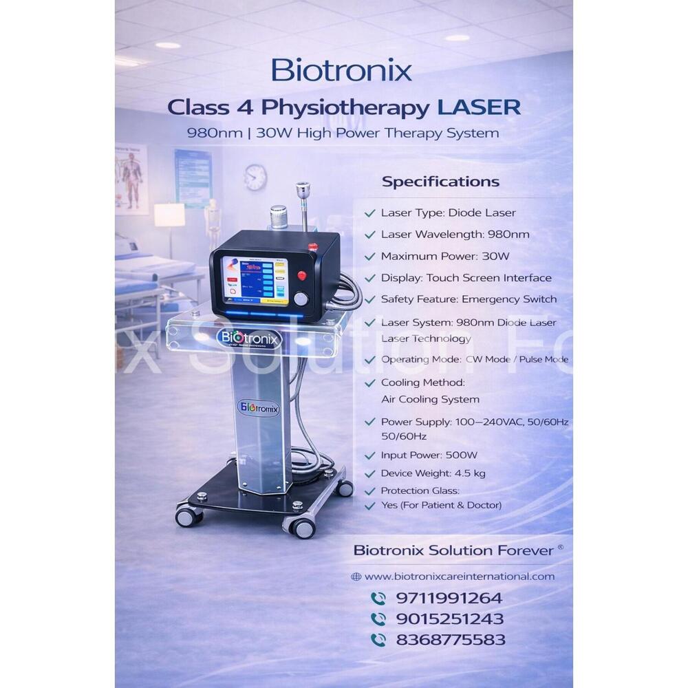 Professional Class 4 Laser Physiotherapy Equipment for Pain Management