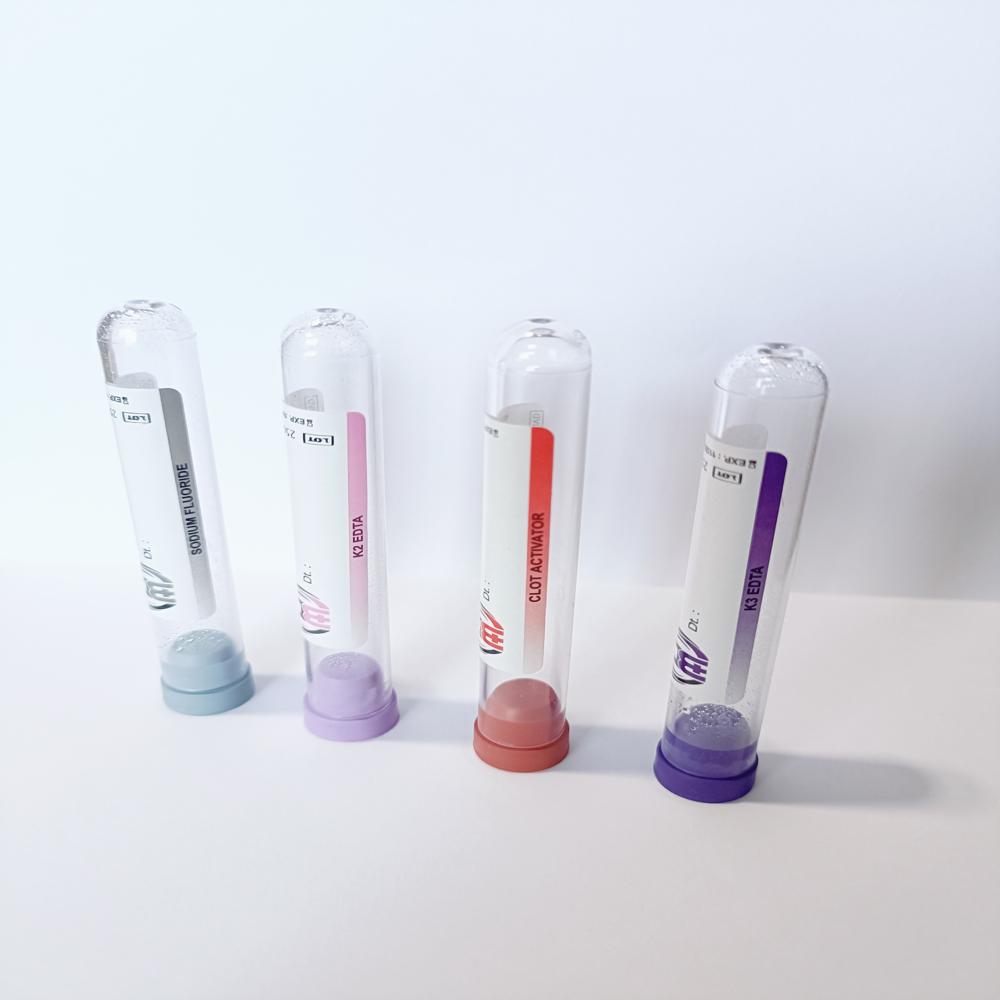 K2 EDTA SINGLE CAP BLOOD COLLECTION TUBE
