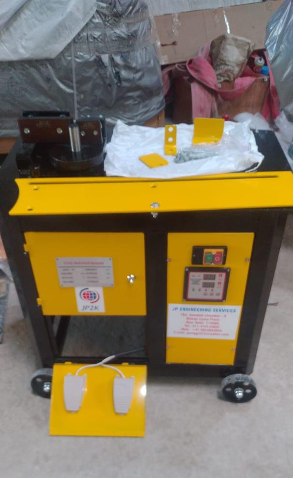 Automatic Heavy Rebar Bending Machine - Bend Radius: 100 Millimeter (Mm)