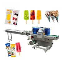 Ice Cream Horizontal Flow Wrap Machine