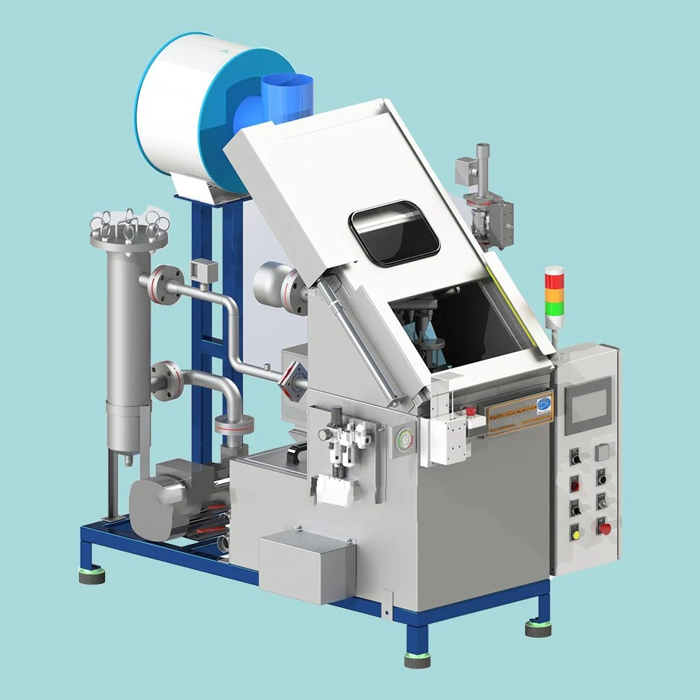 Three Phase Metal Parts Cleaning Machine , Top Loading