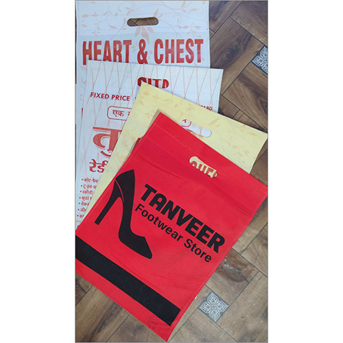 14x16 D Cut Printed  Non Woven Bag