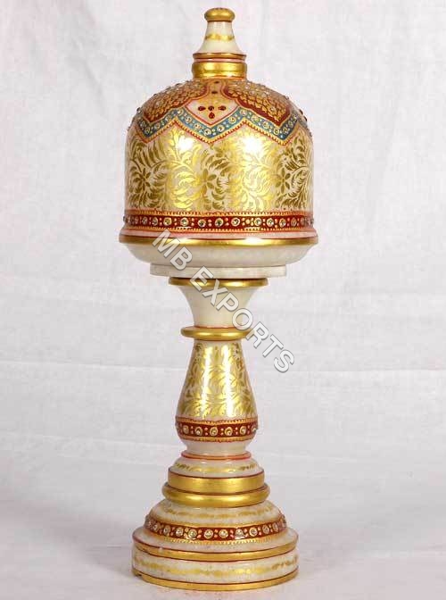 साफ करने में आसान हैंडमेड मार्बल लैंप