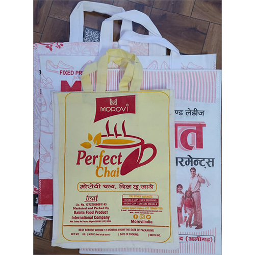 16x18 - 14x18 - 12x16 Loop Menual Printed Non Woven Bag