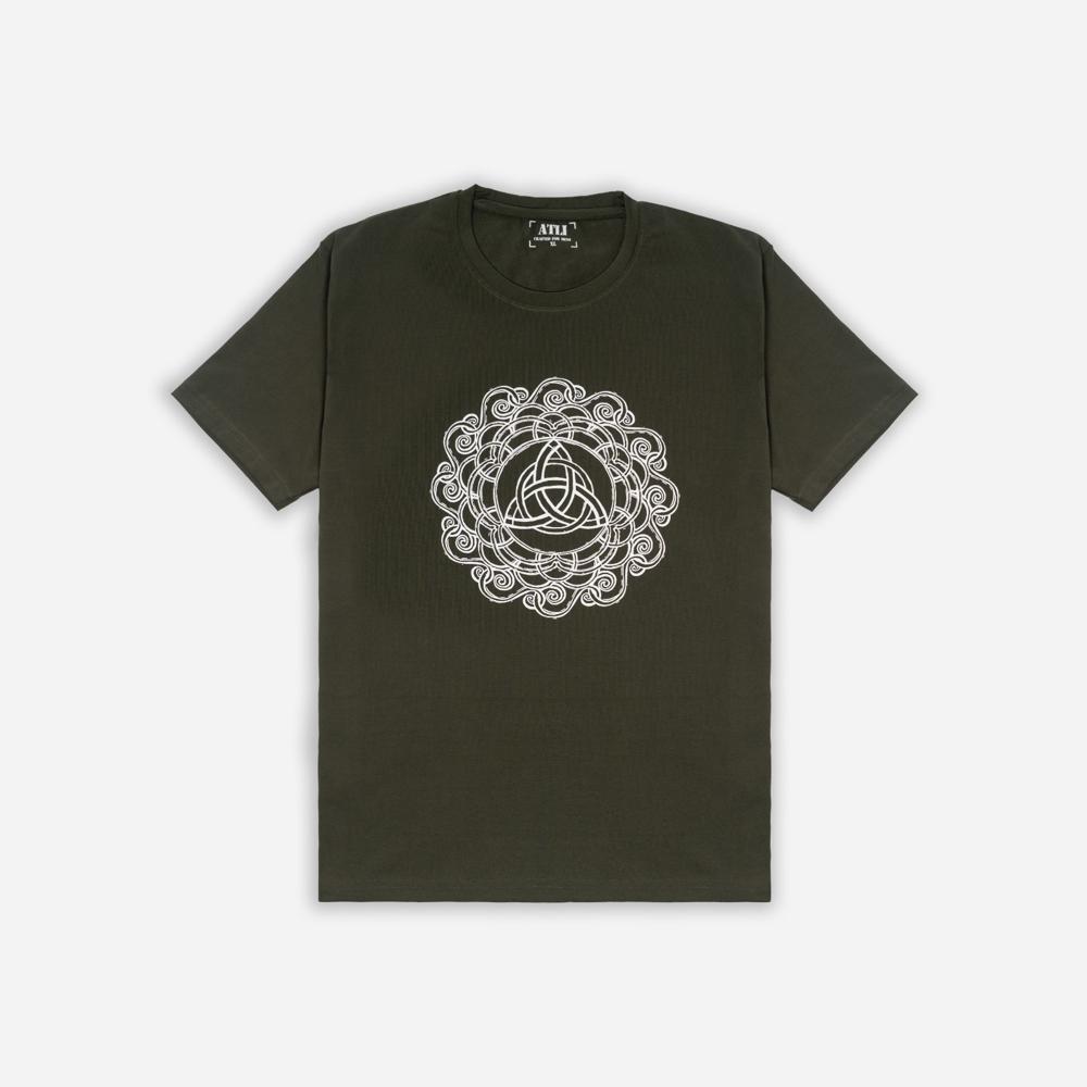 Crew neck printed tshirt