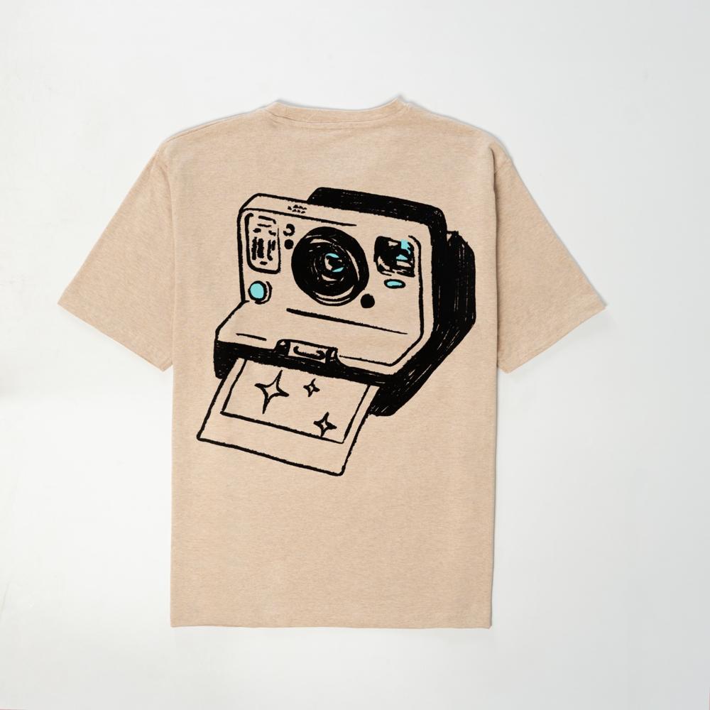 Crew neck printed tshirt