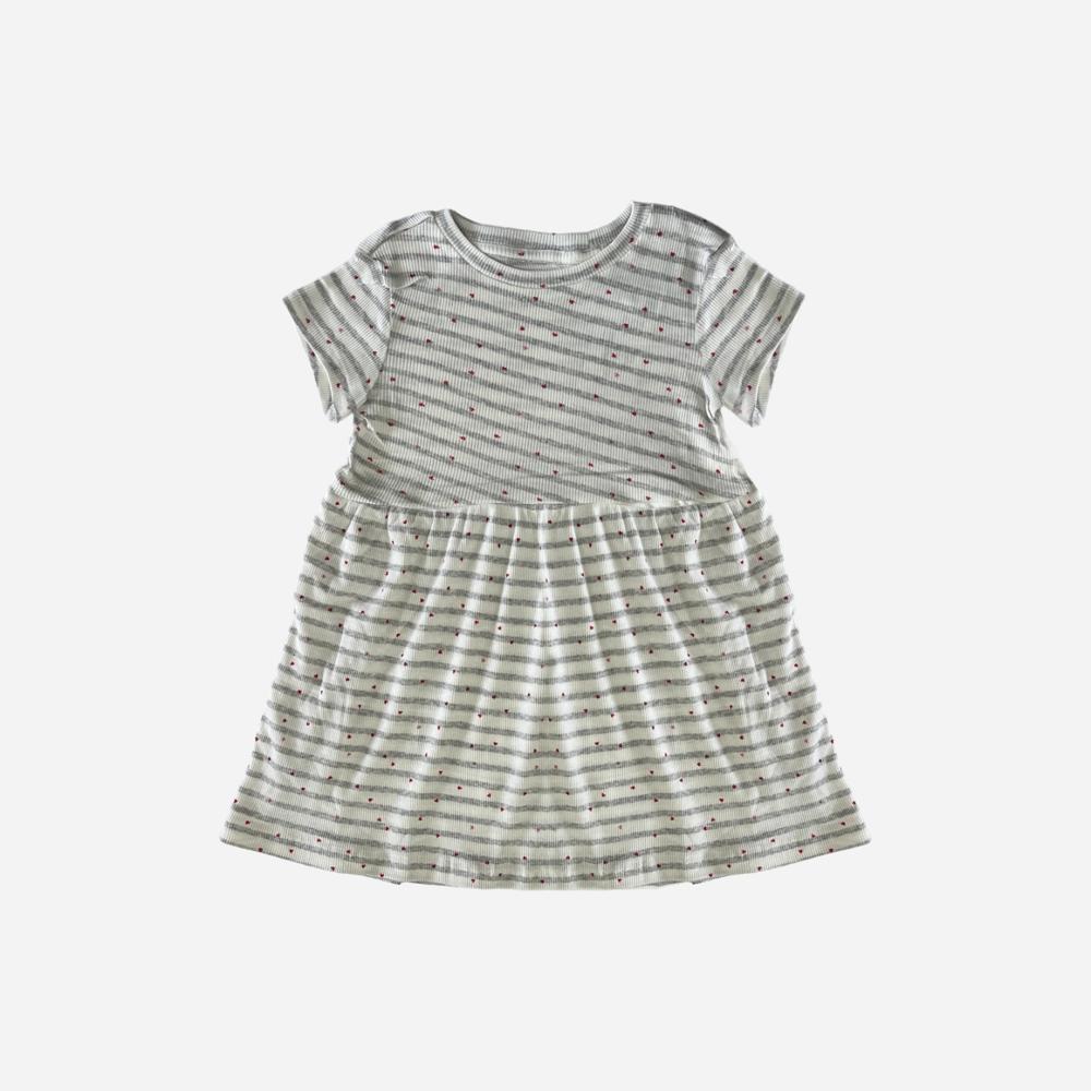 Girls dress plain
