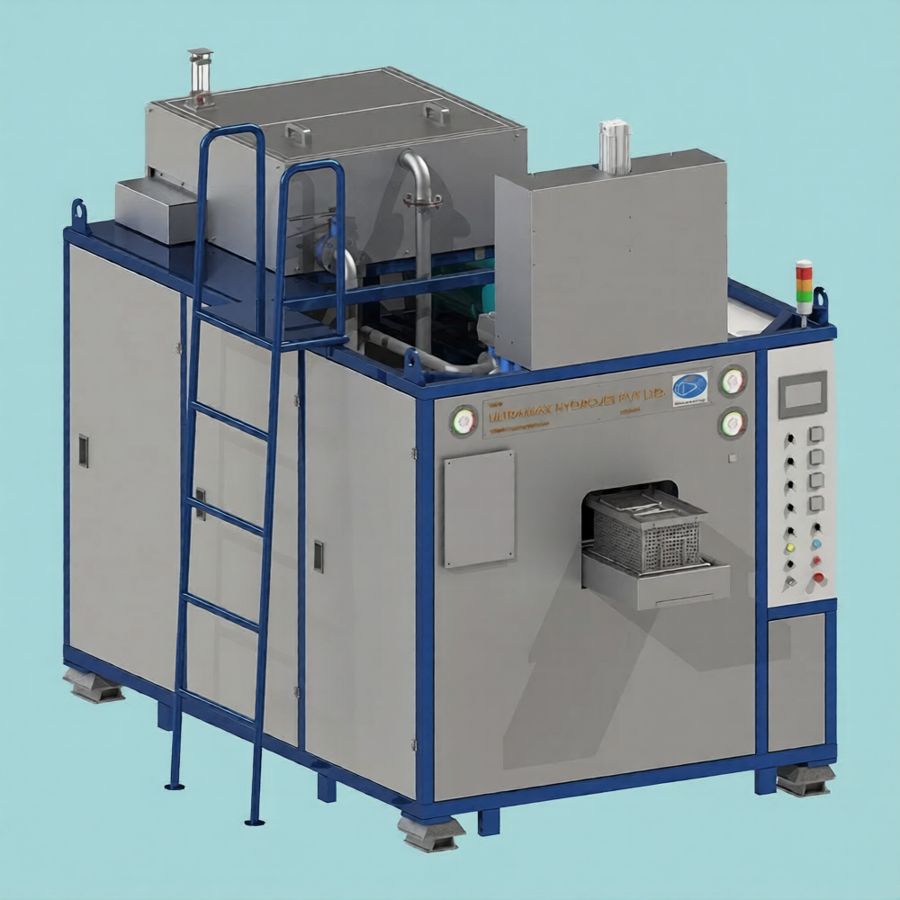Ultramax Three Phase 2000Kg Cabinet Degreaser For Industrial - Color: Silver