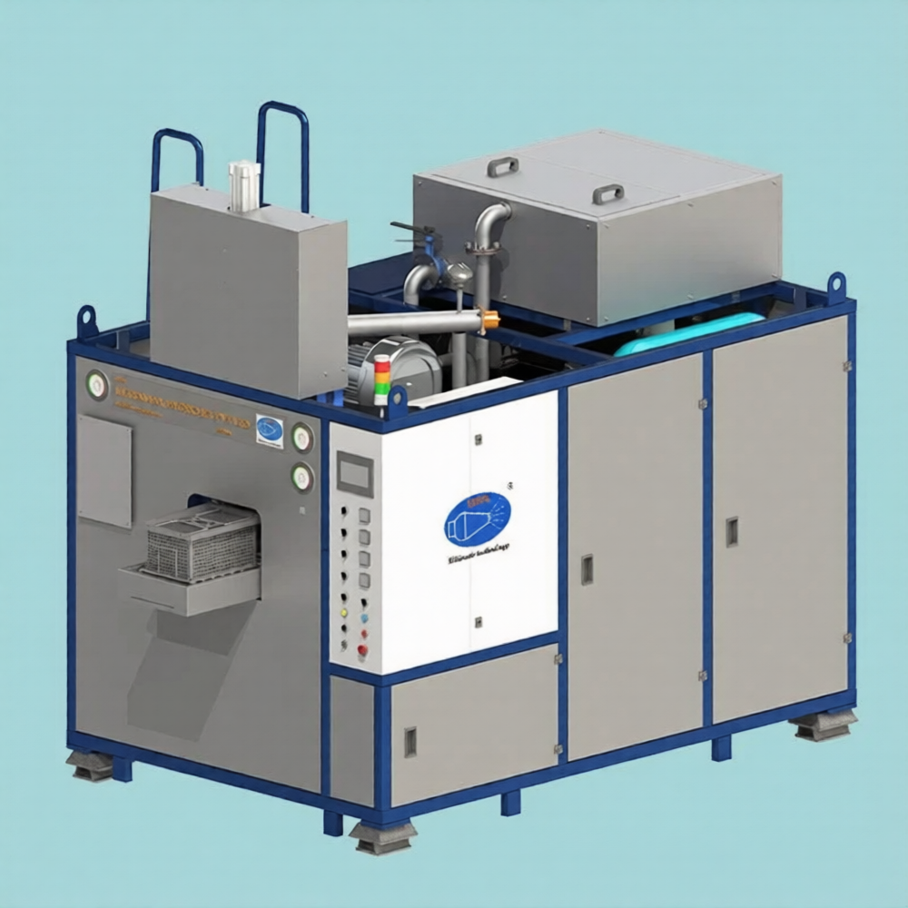 Three Phase Automated Parts Washer , 1500W