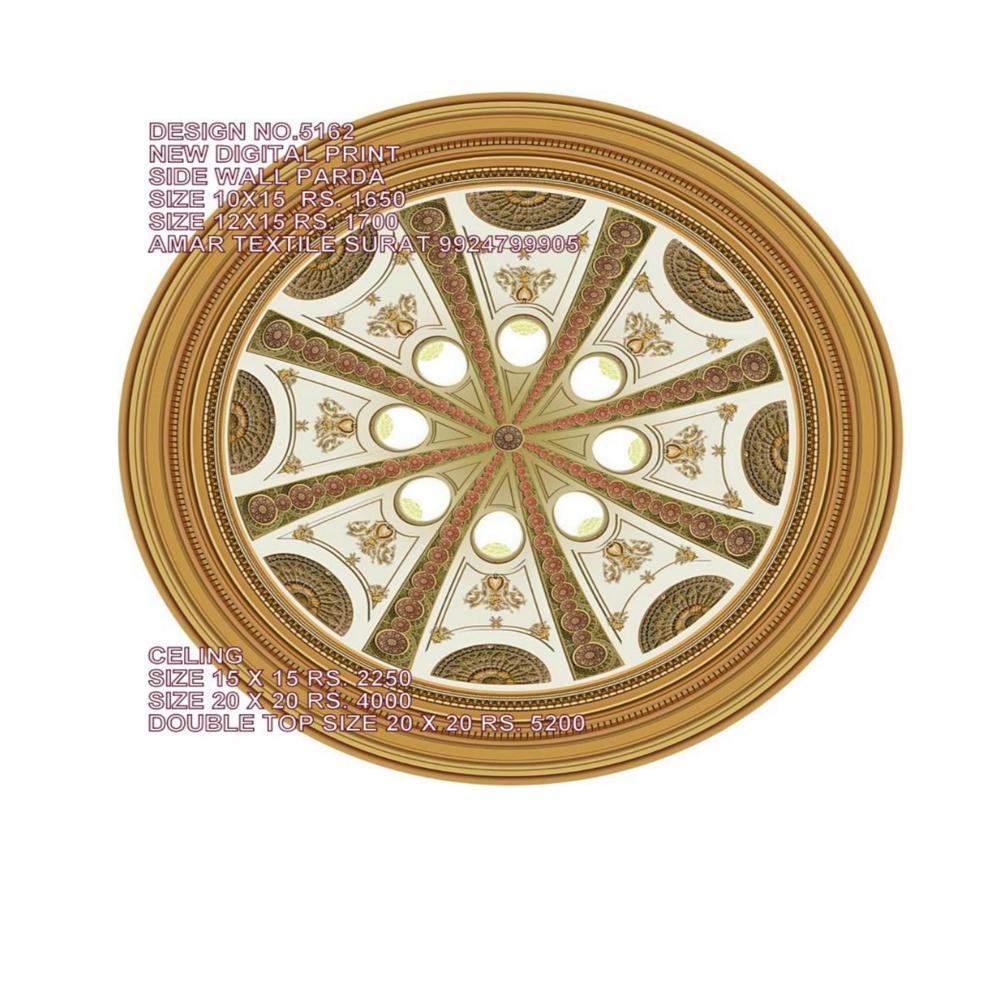 3D Premium Grand Finish Readymade Ceiling Decoration