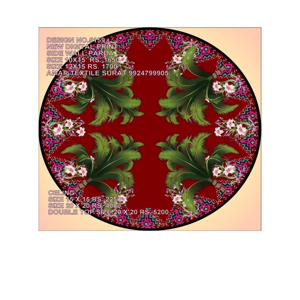 3D Premium Grand Finish Readymade Ceiling Decoration