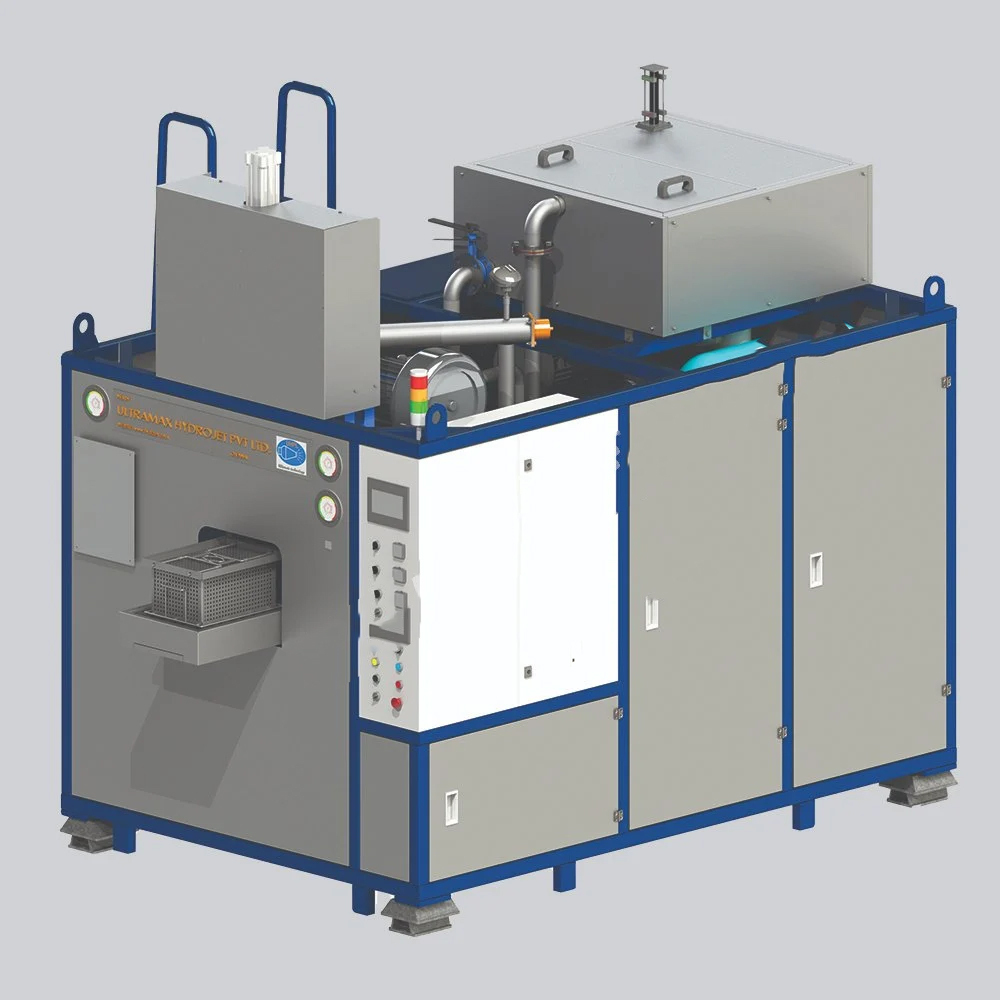 Automotive Parts Washer Machines , Capacity: 400 Kg, Side Loading - Color: Silver