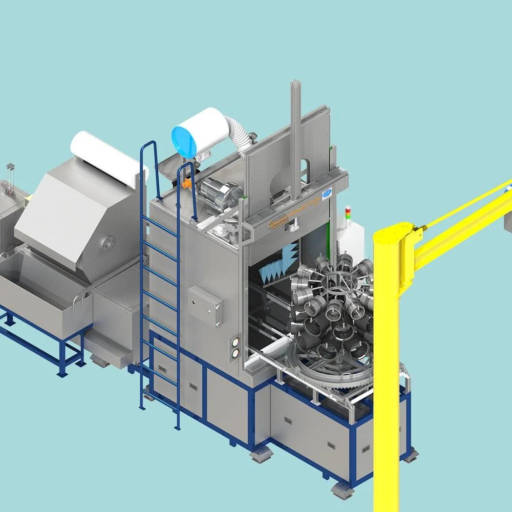 Three Phase Material: Stainless Steel Rail Bearing Cleaning Plant - Color: Silver