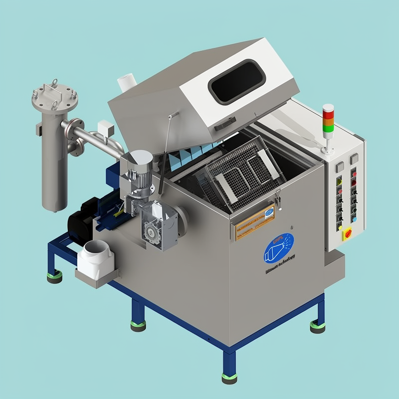 Single Phase Small Parts Cleaner Machine