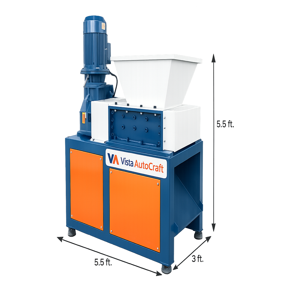 Organic waste shredder machine at coimbatore