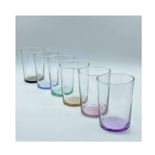 Stylish Acrylic Drinking Glass Set Modern Look Durable and Clear Tumblers for Home and Parties