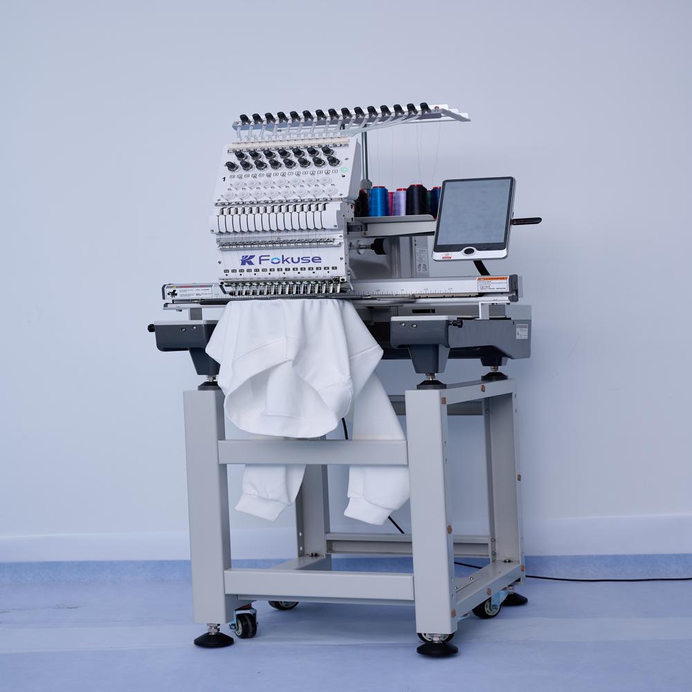 Fokuse Joy Stitch Single Head Embroidery Machine