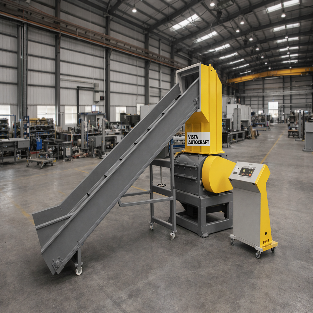 1000Kgs/Hr PET Bottle shredder in Hyderabad