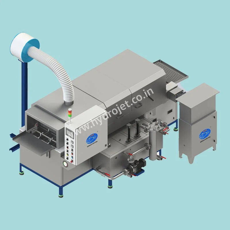 Three Phase 1000kg Parts Cleaning Machine 